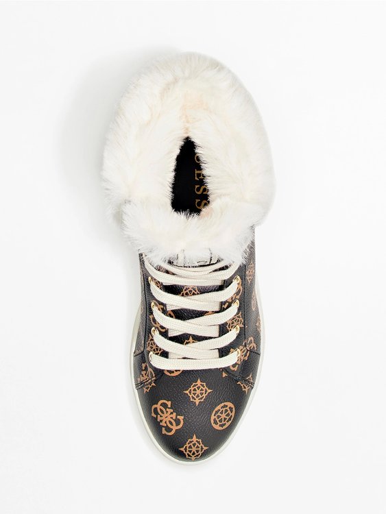 Luxusní Ruke zimní tenisky, Hnědá barva, 38, 39