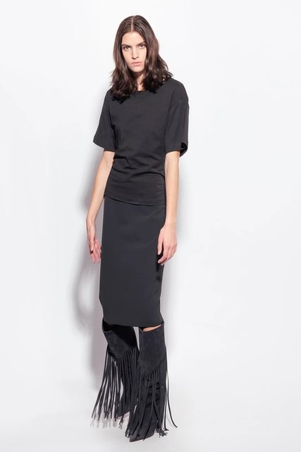 Módní Tatami triko, Černá barva, 2023