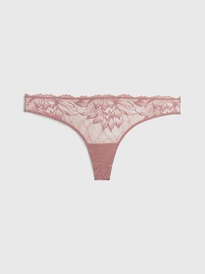 Calvin Klein Underwear – Comfort Lotus tanga, Růžová barva