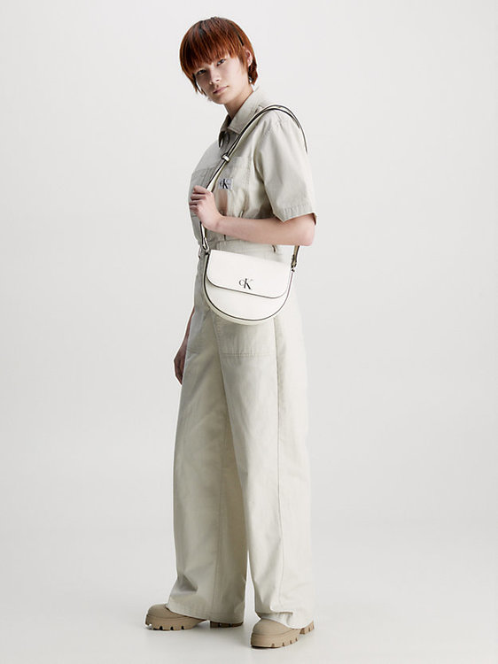 Minimal crossbody Bílá barva Ženy