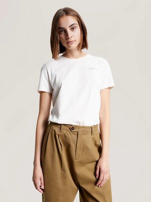 Tommy Hilfiger – 1985 Mini Corp triko, Bílá barva