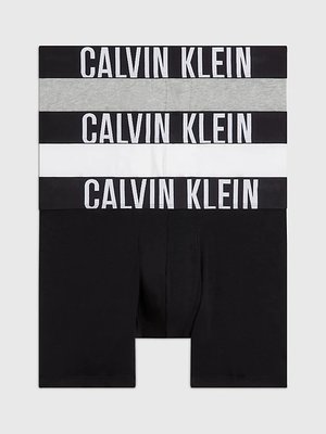 Calvin Klein Underwear – Intense Power boxery 3ks, Bílá, Černá, Šedá barva