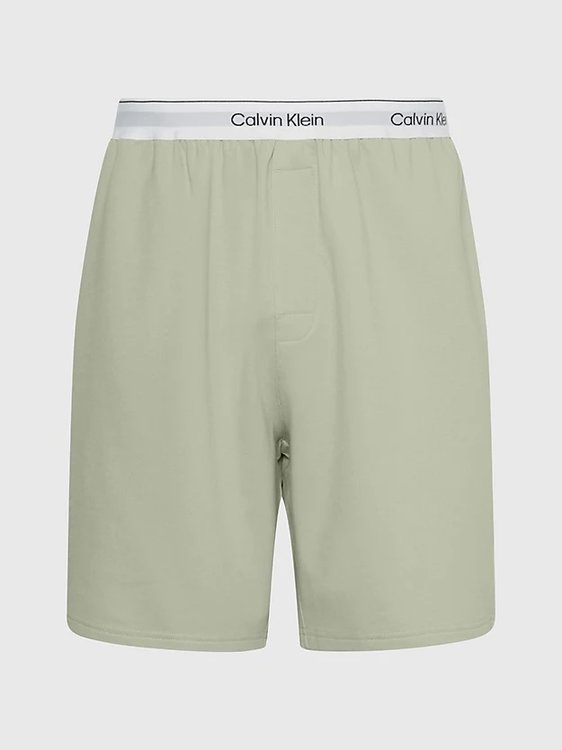 Modern Cotton Lounge šortky Zelená barva Muži