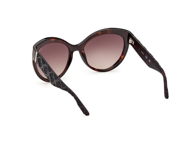 Módní Sluneční brýle, Hnědá, Zvířecí  barva, 2024