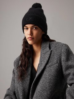 CK Embroidery čepice Černá barva Ženy