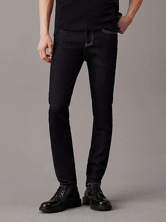 Calvin Klein Jeans – Skinny jeans, Modrá barva