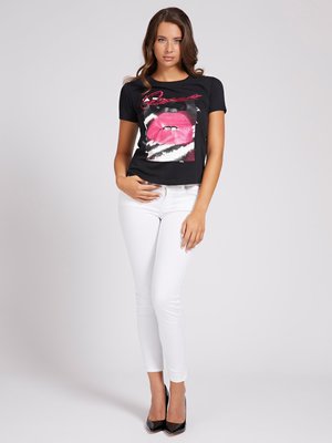 Milena triko – Guess, Černá barva Ženy, Ženy