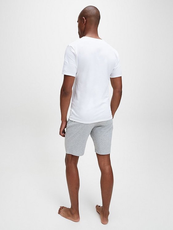 Módní Ck One 2 Pack  Triko, Bílá barva, BASIC