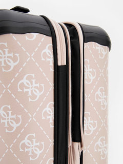 Luxusní Berta kufr, Růžová barva