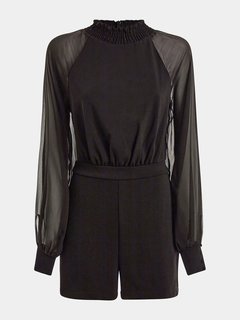 Luxusní Myrna overal, Černá barva, XS, S, M