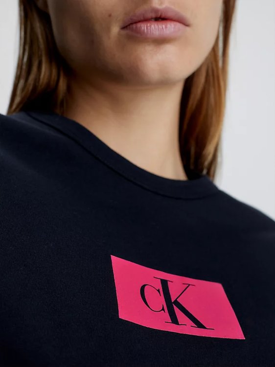 Luxusní 1996 Lounge pyžamové triko, Černá barva, XS, S, M