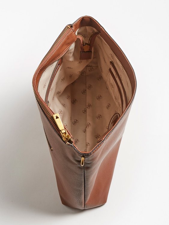 Luxusní Destiny kabelka, Hnědá barva, T/U/1