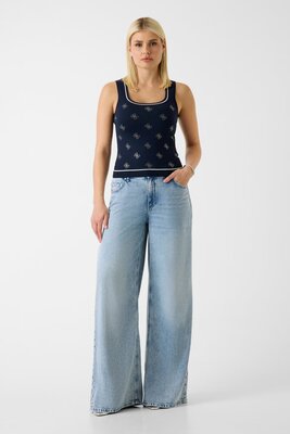 GUESS – 4G tílko, Modrá barva