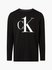 CKU Triko na spaní Černá barva Muži