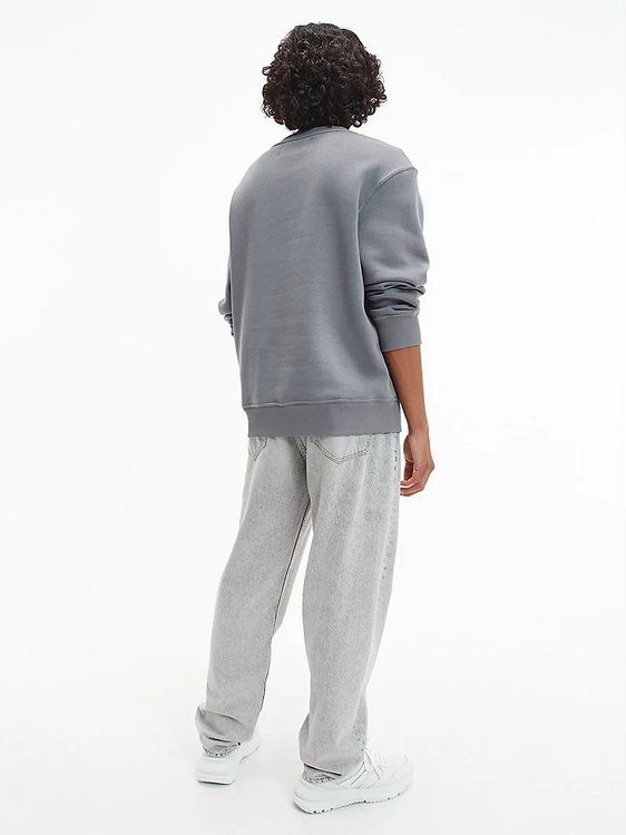 Luxusní Relaxed logo mikina, Šedá barva, XS, S, M, L, XL