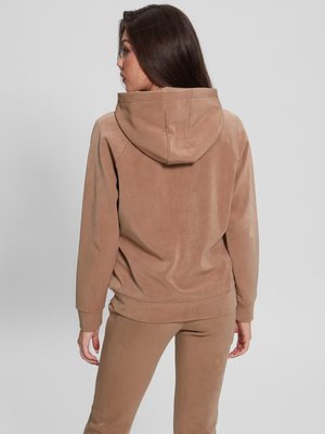 Euphemia mikina – GUESS, Hnědá barva Ženy