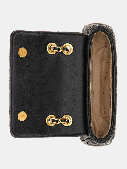 Módní Giully crossbody, Černá barva, 2023