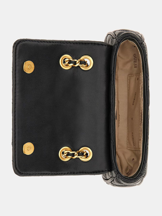 Módní Giully crossbody, Černá barva, 2023