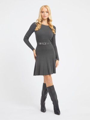 GUESS – Paige šaty, Šedá barva