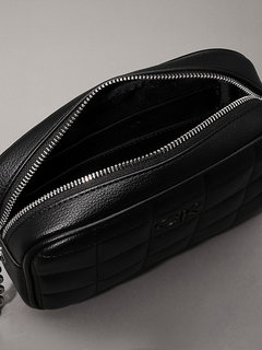 Square Quilt crossbody Černá barva Ženy