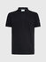 Badge polo Černá barva Muži