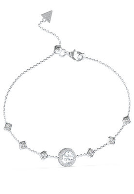 GUESS – 4G Crush náramek, Stříbrná barva