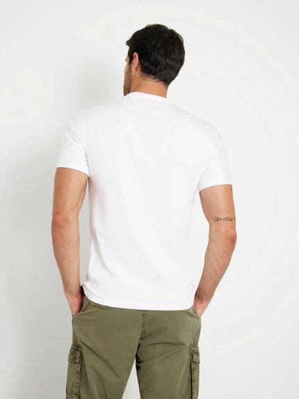 Módní Classic Design triko, Bílá barva, 2024