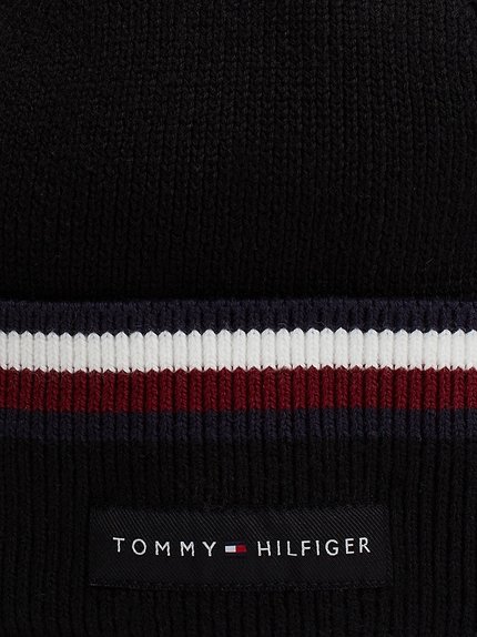 Módní TH Corp Love čepice, Černá barva, 2024