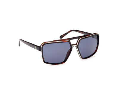 GUESS, Černá, Hnědá barva Sluneční brýle