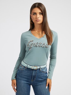 GUESS – Bonita triko, Zelená barva