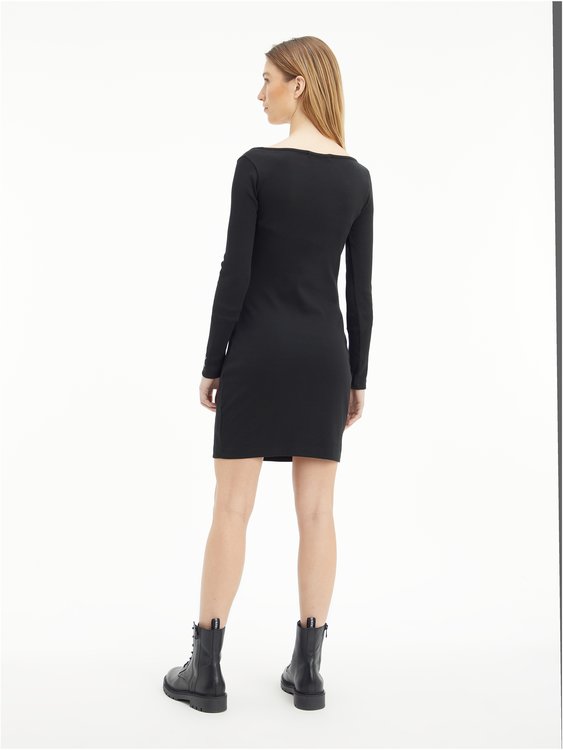 J20J219867-BEH šaty l/s – Calvin Klein Jeans Ženy