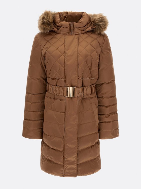 Luxusní Lolie bunda, Béžová barva, XS, S, M, L