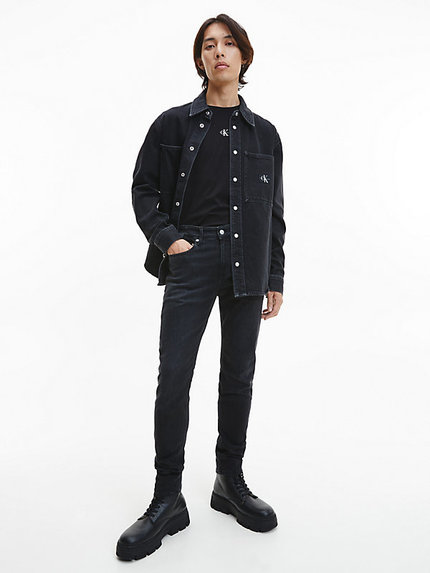 Módní Skinny jeany, Černá barva, 2023