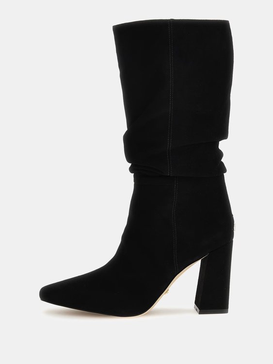 Yeppy kozačky – GUESS, Černá barva Ženy