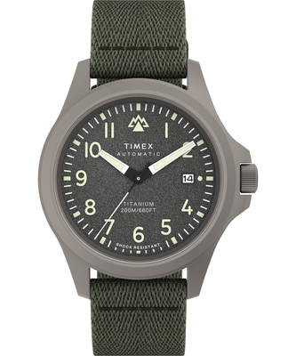 TIMEX – Expedition North hodinky, Khaki, Šedá, Zelená barva
