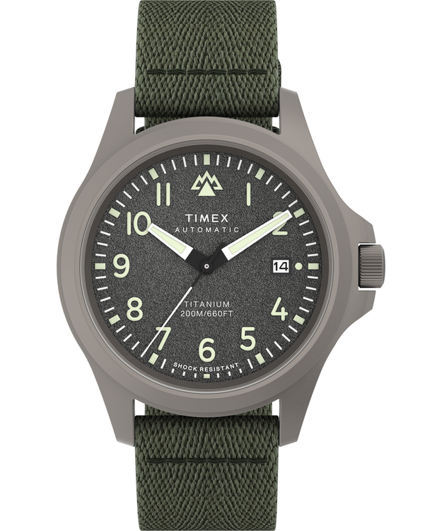 TIMEX – Expedition North hodinky, Khaki, Šedá, Zelená barva