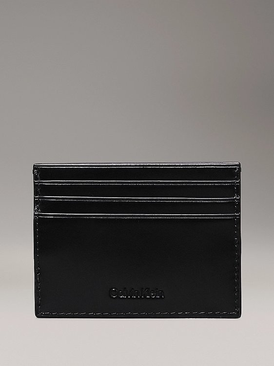 CK Glow pouzdro na karty – Calvin Klein Jeans, Černá barva Muži