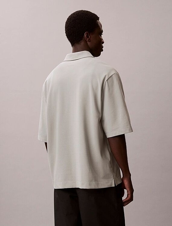 Polo triko – Calvin Klein, Zelená barva Muži