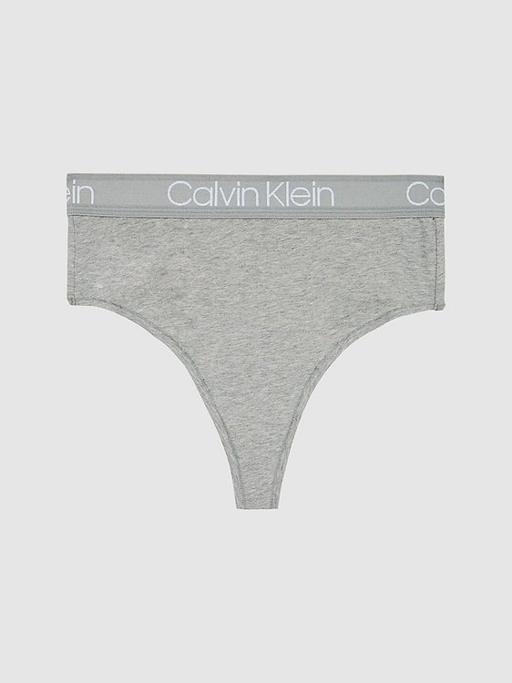 Calvin Klein Underwear – Tanga Body Cotton, Šedá barva