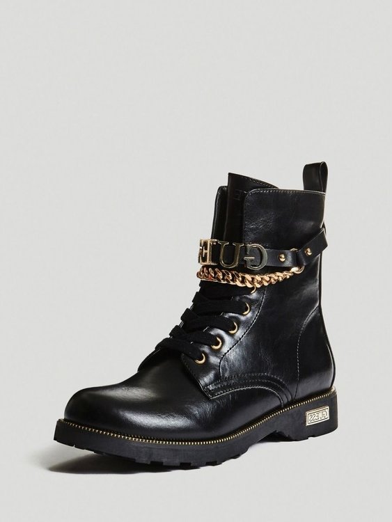 Guess – Nina boots, Černá barva