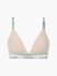 Calvin Klein Underwear – Graphic bralette podprsenka, Béžová barva