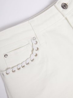 Módní Vintage kraťasy, Bílá barva, 2022 2