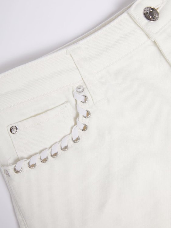 Módní Vintage kraťasy, Bílá barva, 2022 2