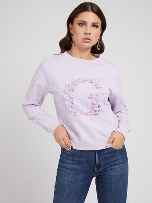 Guess, Fialová barva Ariadna svetr