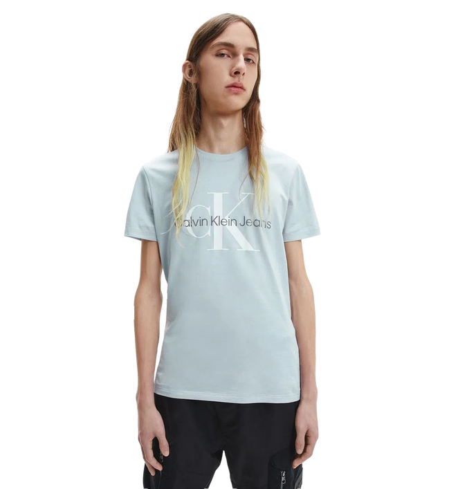 Calvin Klein Jeans – Seasonal triko, Modrá barva