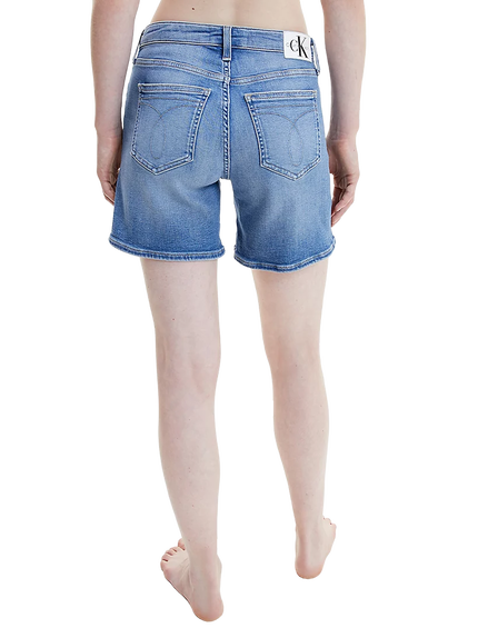 Denim kraťasy – Calvin Klein Jeans, Modrá barva Ženy