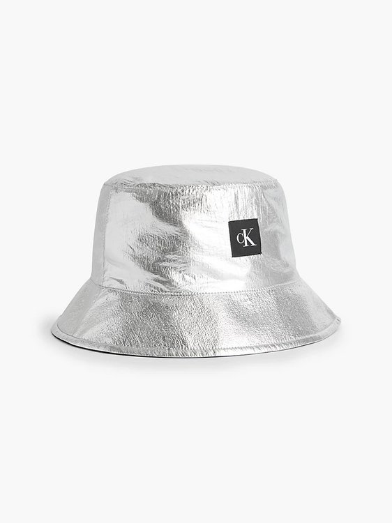 Calvin Klein Jeans – City klobouk, Černá, Stříbrná barva