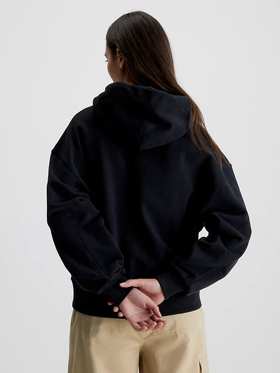 Micro Monologo mikina – Calvin Klein Jeans, Černá barva Ženy