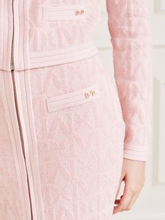 Luxusní Sibilla sukně, Růžová barva, S, M