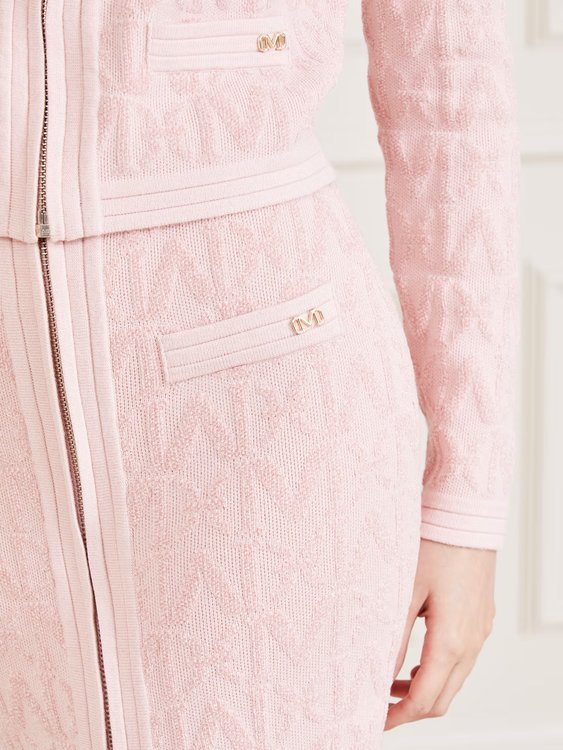 Luxusní Sibilla sukně, Růžová barva, S, M